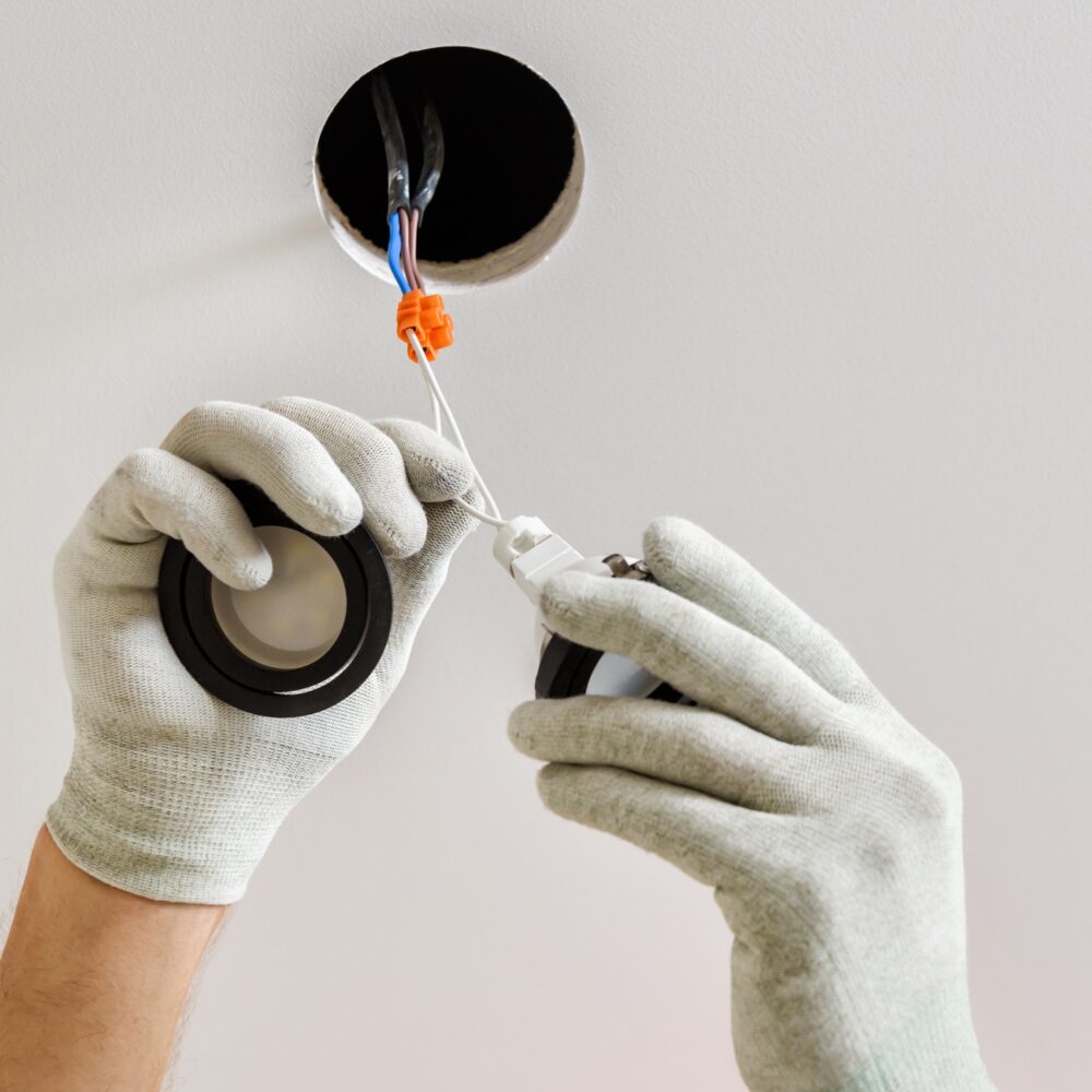 Light fitting repair