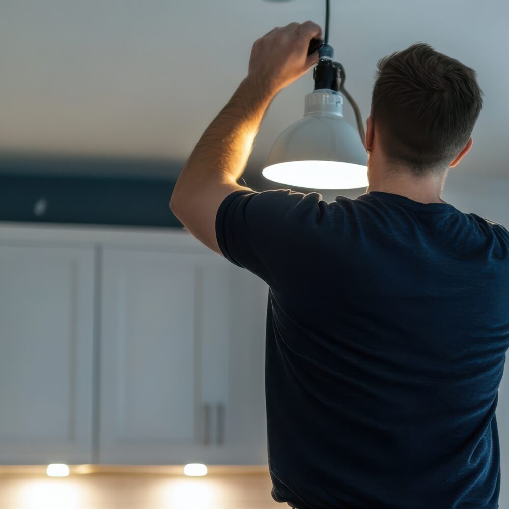Light fitting maintenance